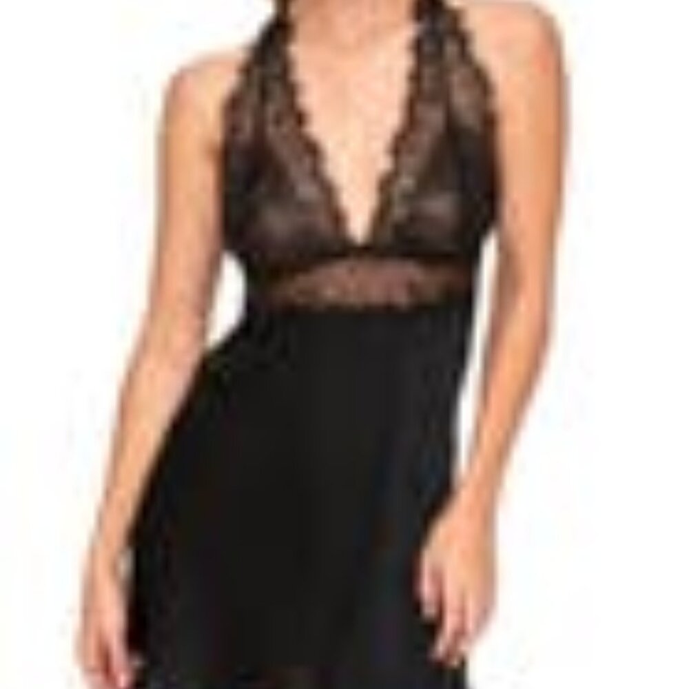 Adore Me primerose black Slip on Intimates & sleepwear lingerie Sz. SMALL
